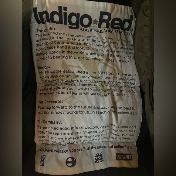 Indigo Red XL black puffer coat! - Picture 3 of 4